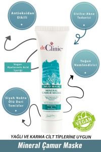 Dr. Clinic Nemlendirici Mineral Çamur Maske 100 ml
