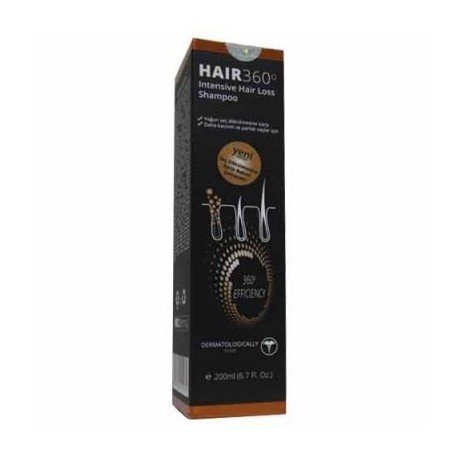 Hair 360 Intensive Saç Dökülmesine Karşı Şampuan 200 ml