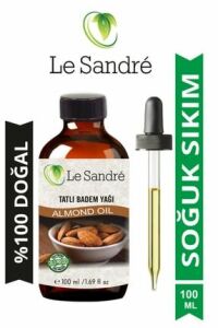 Le Sandre Organics Tatlı Badem Yağı 100 ml