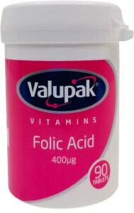 Valupak Folik Asit 90 Tablet