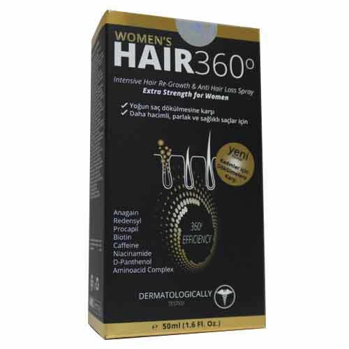 Hair 360 Kadınlar İçin Dökülmeye Karşı Sprey 50 ml