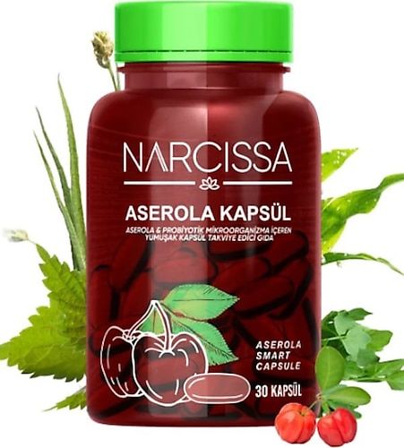 Narcissa Aserola Probiotik 30 Softjel Kapsül