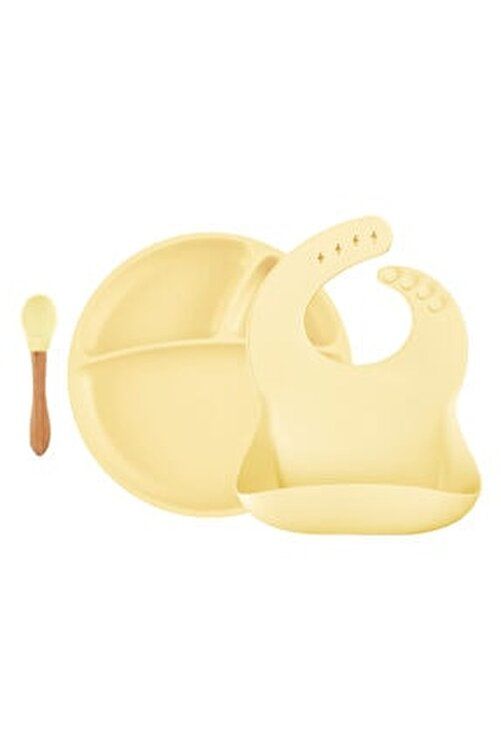 Oioi Silikon Beslenme Seti BLW II - Mellow Yellow