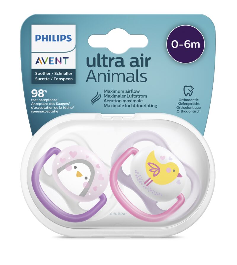 Avent SCF080/06 Ultra Air Animals 0-6 Ay Emzik