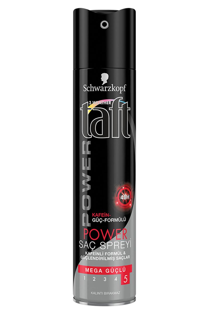 TAFT SPRAY POWER CAFFEINE