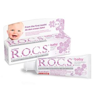 Rocs Baby Ihlamur Özlü Yutulabilir Diş Macunu 0-3 Yaş 35 ml