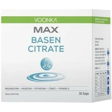Voonka Max Basen Citrate 30 Saşe