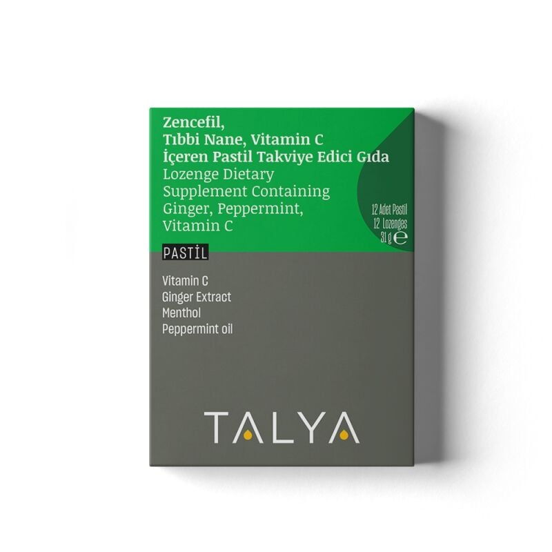 PASTIL ZENCEFIL NANE 12 LI TALYA