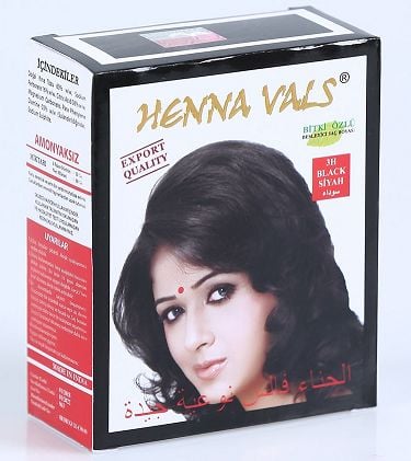 Henna Vals Hint Kınası Siyah 6'lı