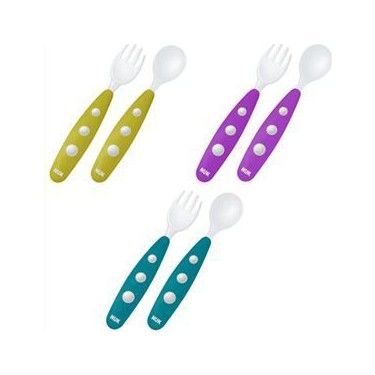 Nuk Mini Çatal Kaşık Seti 8 Ay+
