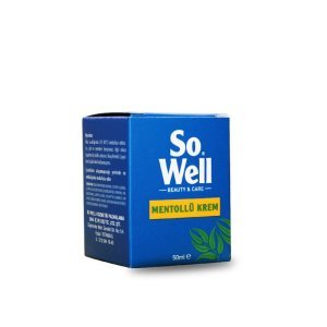 So Well Mentollü Krem 50ml