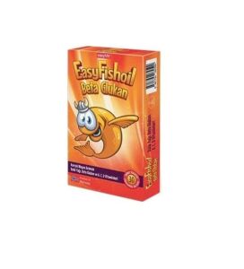 Easyfishoil Beta Glukan Karışık Meyve Aromalı 30 Jel Tablet 2'li + Peluş Oyuncak Hediyeli