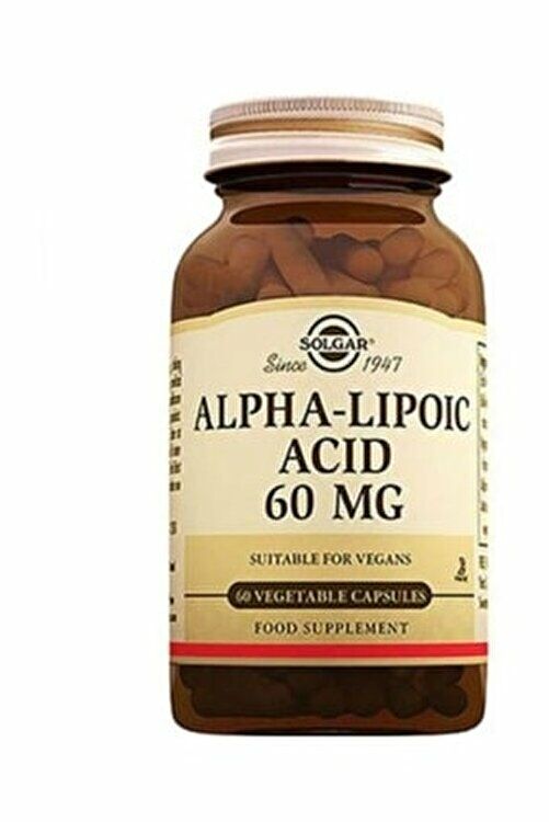 Solgar Alpha Lipoic Acid 60 mg 30 Kapsül
