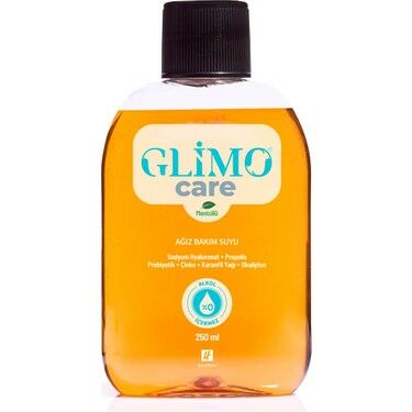 Glimo Daily Care Ağız Bakım Suyu Karanfil Bahçe Nanesi 250 ml
