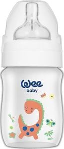 Wee Baby Klasik Geniş Ağızlı PP Biberon 0-6 Ay 150 ml - 135 - Beyaz