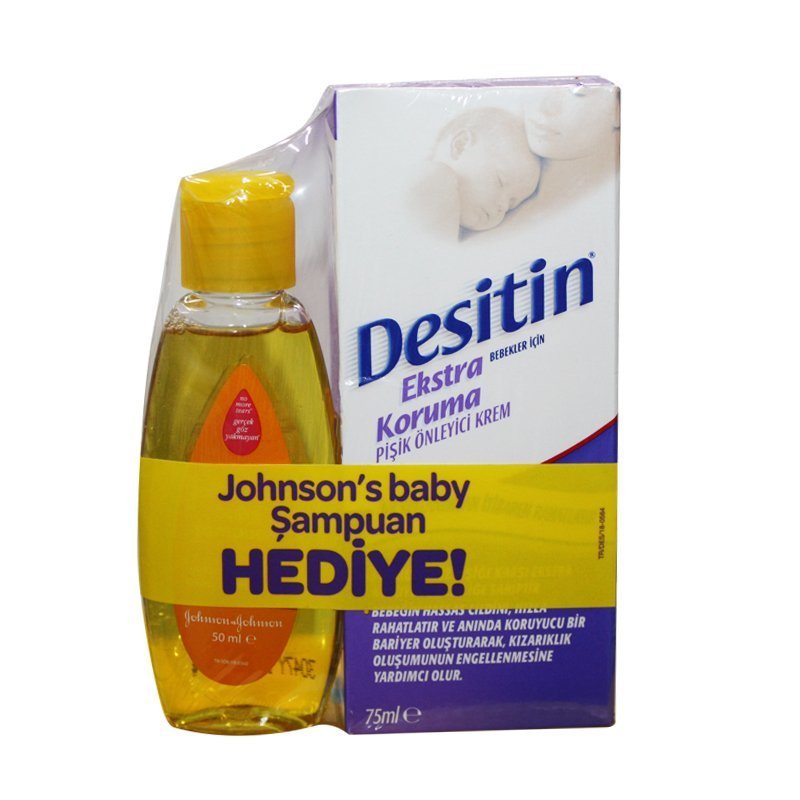 Desitin Mor Ekstra Pişik Kremi 75 ml + Şampuan 50ml Hediyeli