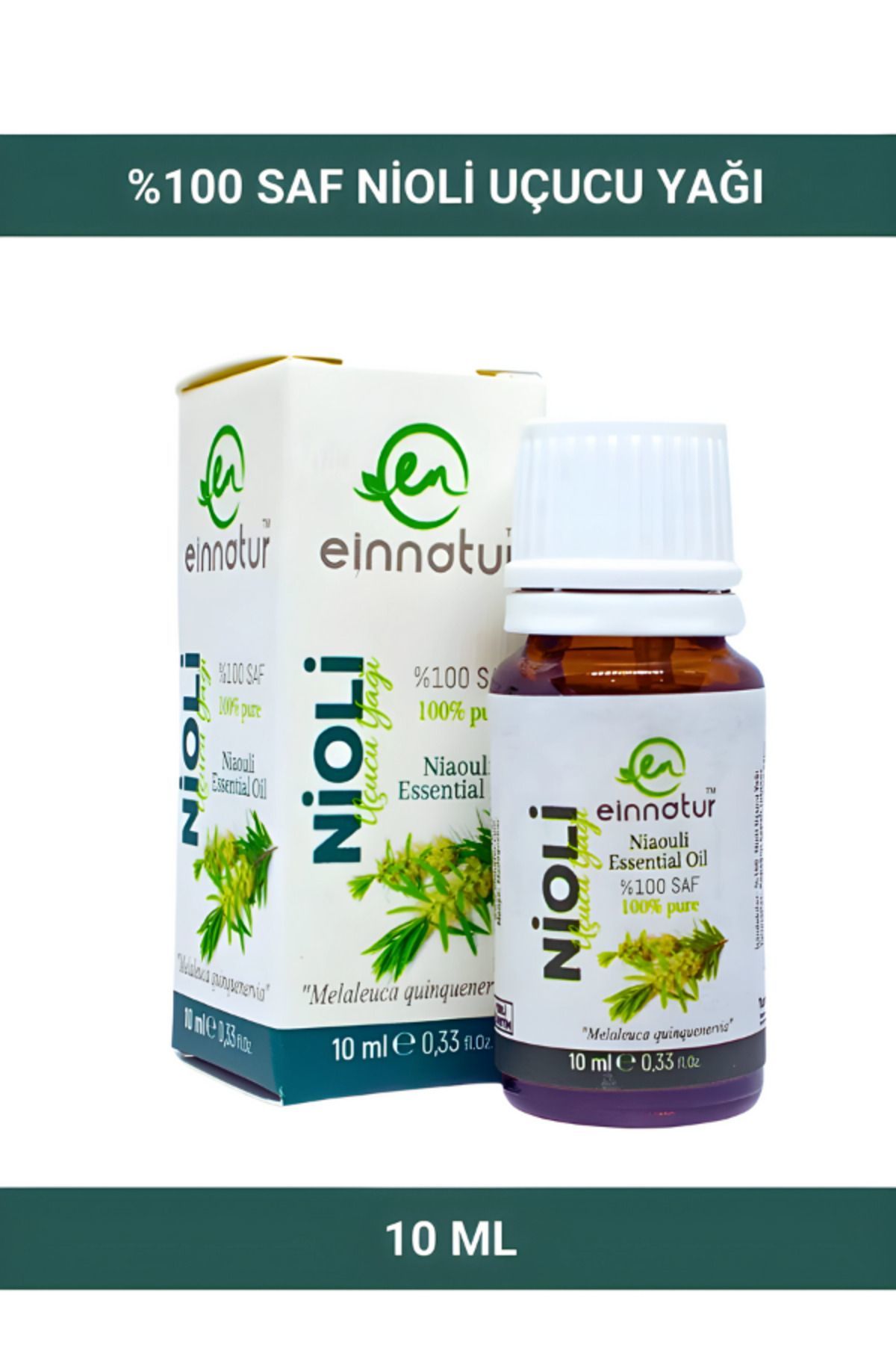 Einnatur Nioli Uçucu Yağı %100 Saf Niaouli Essential Oil 10 ml