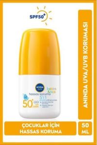 Nivea Sun Bebekler İçin Hassas Koruma SPF50+ Güneş Koruyucu Roll-On 50 ml