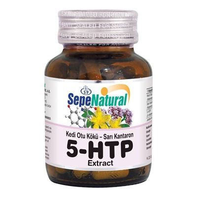 5-HTP Hydroxytryptophan Bitkisel Karışım 60 Kapsül x 350 mg 2 Adet Fiyatı