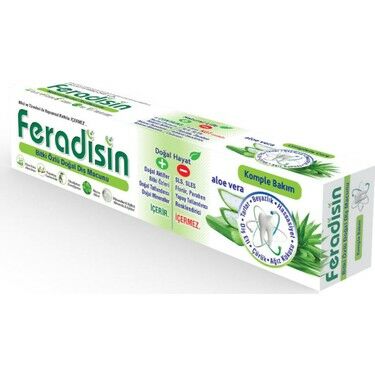 Feradisin Bitki Özlü Nane Doğal Diş Macunu 75 ml