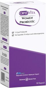 Optivita Women Probiotic Kadınlar İçin Probiyotik Mikroorganizma 30 Kapsül