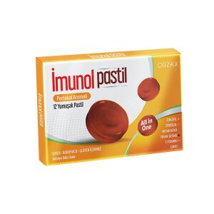 IMUNOL PORTAKAL AROMALI 12 PASTIL