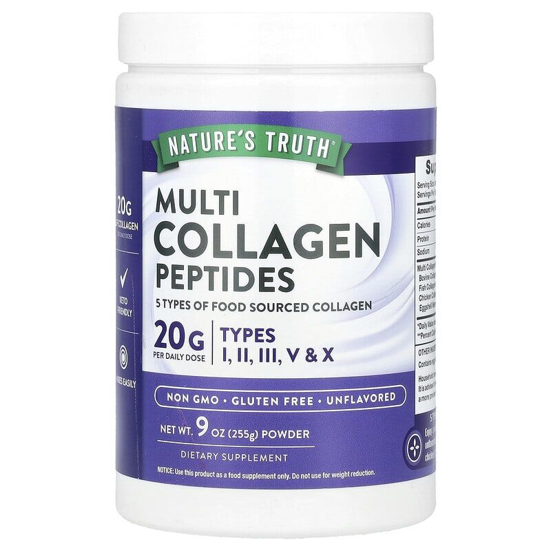 Nature's Truth Multi Collagen Peptides Powder 255 gr - İthal
