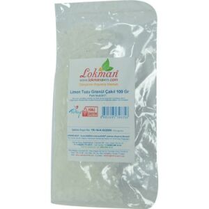 Lokmanavm Limon Tuzu Granül Çakıl 100 gr Paket
