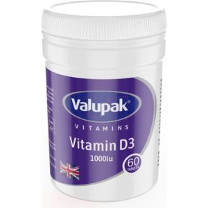 Valupak Vitamin D3 60 Tablet