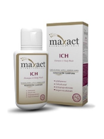 Maxact ICH Kabuklanma ve Pullanmaya Karşı Keratolitik Şampuan 250ml