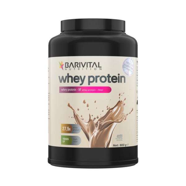 Barivital Çikolata Aromalı Whey Protein 900 gr