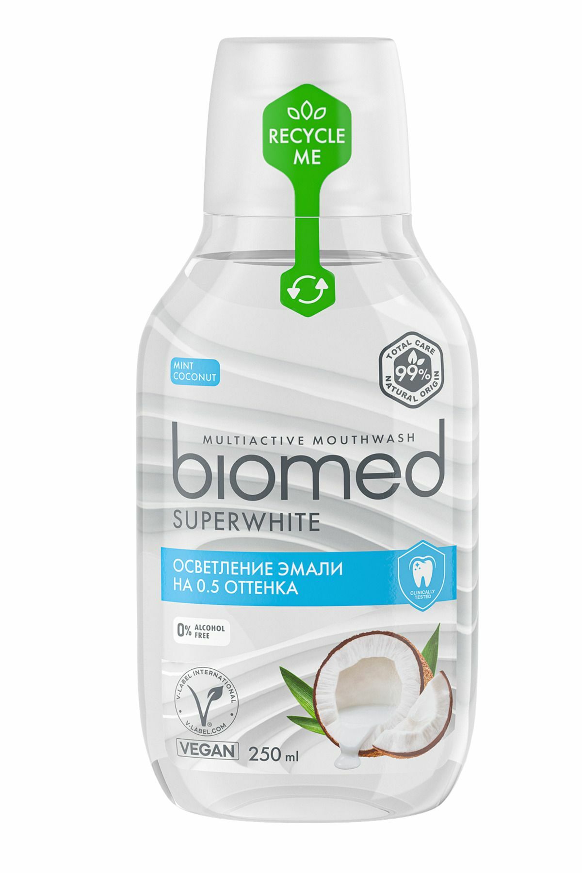 Biomed Superwhite Ağız Çalkalama Suyu 250 ml
