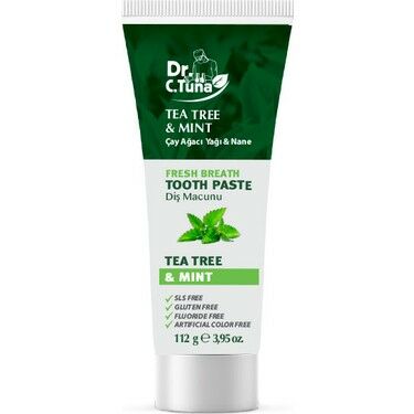 Dr. C. Tuna Çay Ağacı ve Naneli Diş Macunu 112 gr