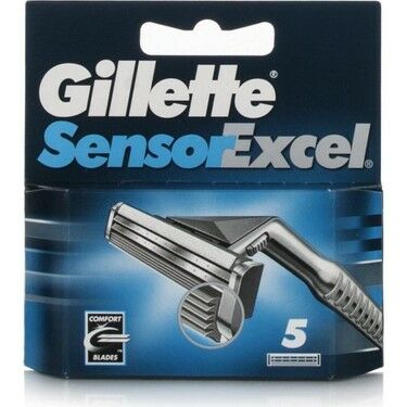 Gillette Sensor 3 Tıraş Bıçağı Yedek Başlık 5'li