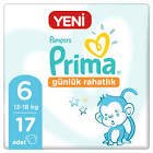 Prima Günlük Rahatlık 6 Beden 17'li