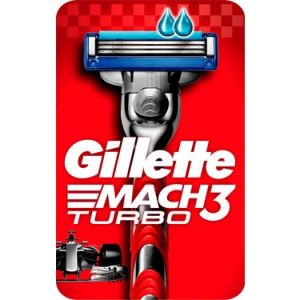Gillette Mach3 Turbo Tıraş Makinesi + 1 Yedek Başlık