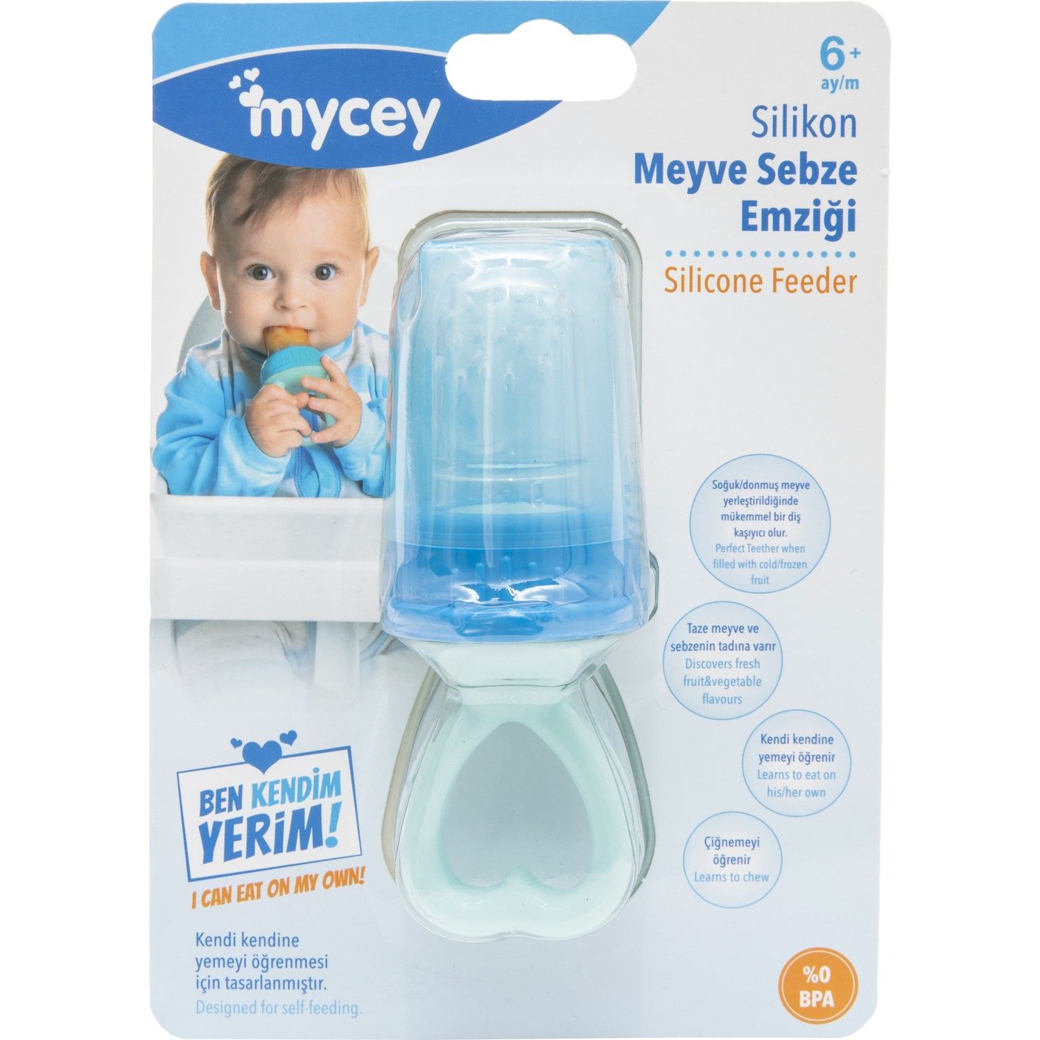 Mycey Silikon Meyve Sebze Emziği