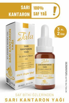 Tala Sarı Kantaron Yağı Soğuk Sıkım 20 ml