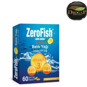 Zerofish Balık Yağı Omega 3 Softgel 1000 mg 60 Kapsül