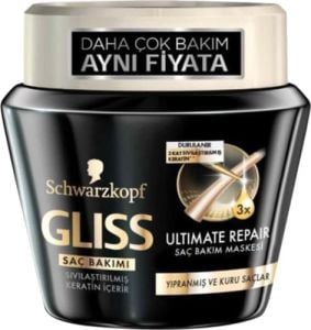 Gliss Ultimate Repair Yıpranmış ve Kuru Saç Maskesi 300 ml