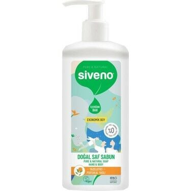Siveno Portakal Yağlı Doğal Sıvı Sabun 1 lt