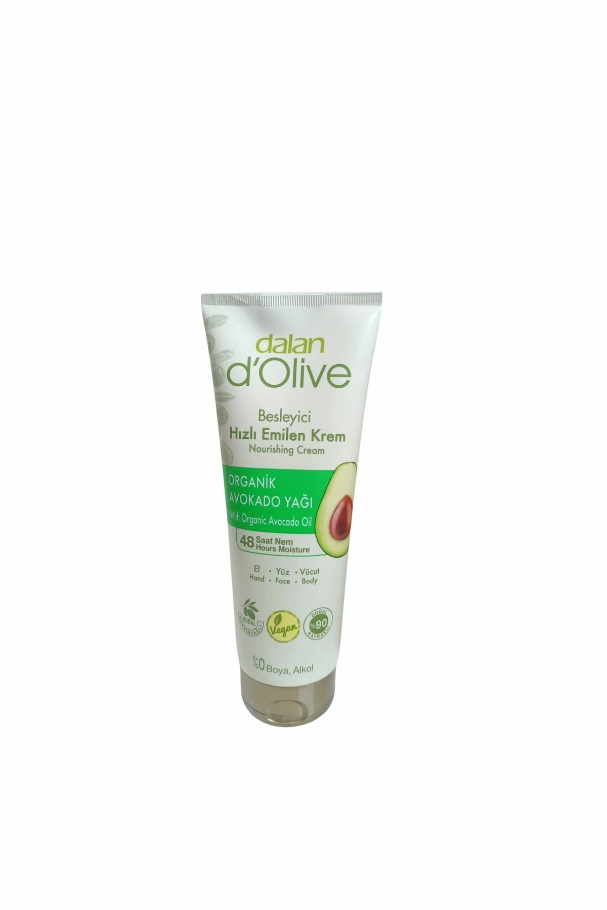 Dalan Dolive Tüp Krem Organik Avokado Yağı 250 ml