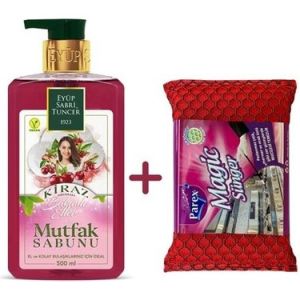 Eyüp Sabri Tuncer Sabun Kiraz 500 ml + Sünger