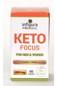 Keto Focus Men & Women 60 Kapsül