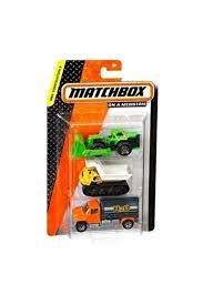 Mattel C3713 Matchbox 3'lü Araba Seti