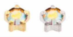 Nina 077 Gold Shapes Star Küpe 12'li