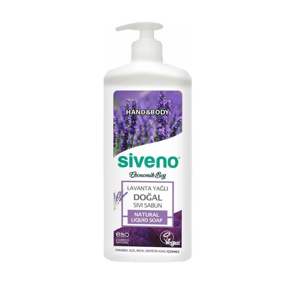 Siveno Lavanta Yağlı Doğal Sıvı Sabun 1 lt