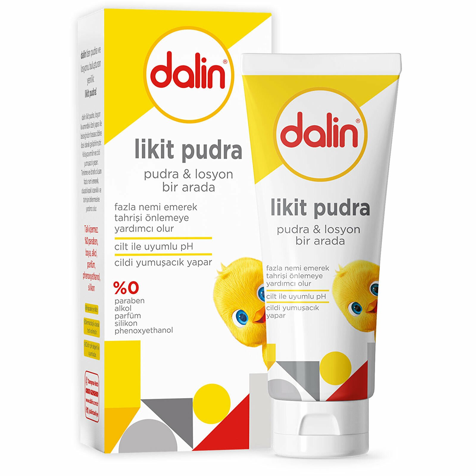 Dalin Likit Pudra Losyon 100 ml + Şampuan 200 ml