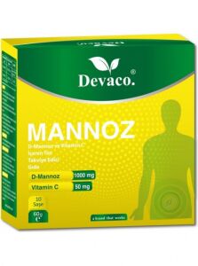 Yeşil Deva Mannoz D-Mannoz C Vitamini 60 gr 10 Saşe