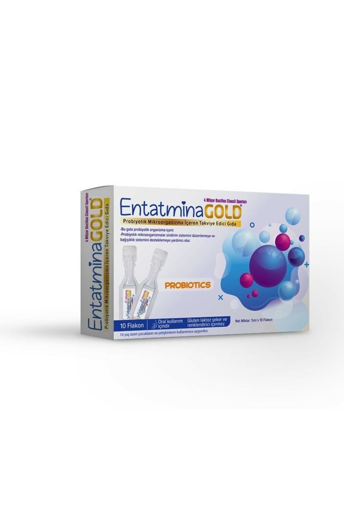 Entatmina Gold Probiotics 5 ml x 10 Flakon